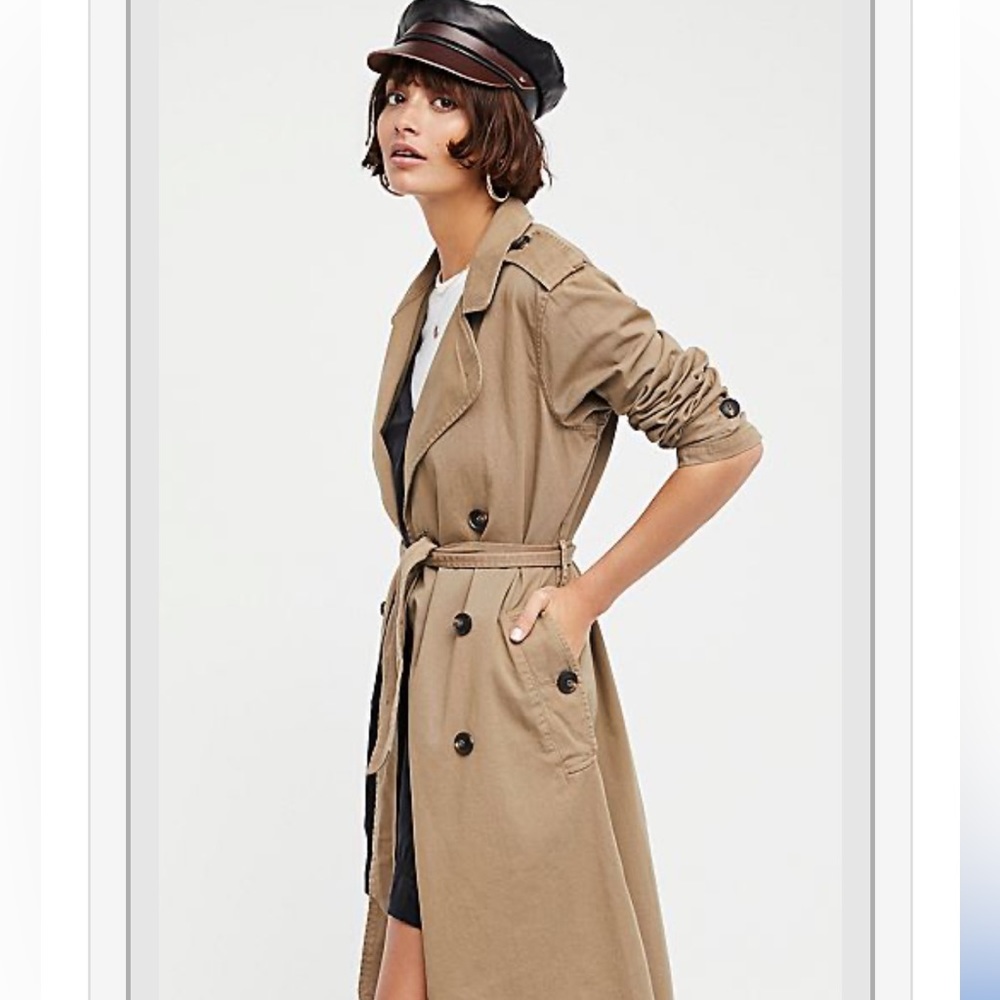 NSF Dorian trench coat in XS